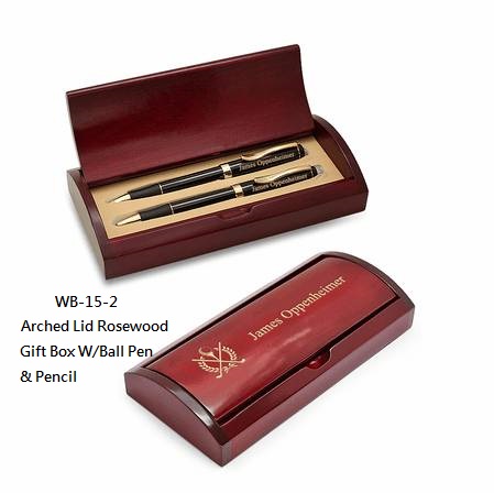 Arched Lid Rosewood Gift Box
